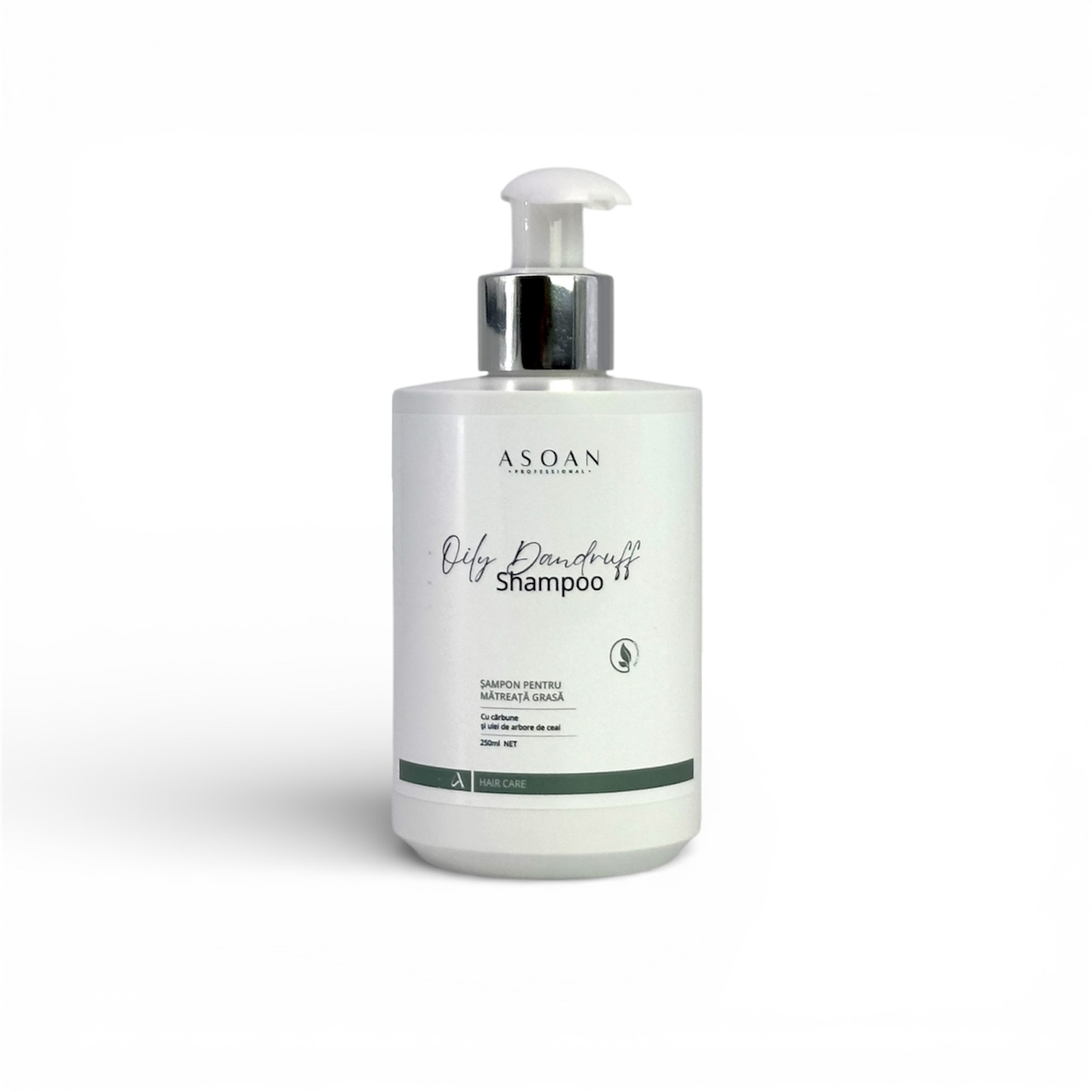 Șampon pentru Mătreață Grasă cu Cărbune Activ