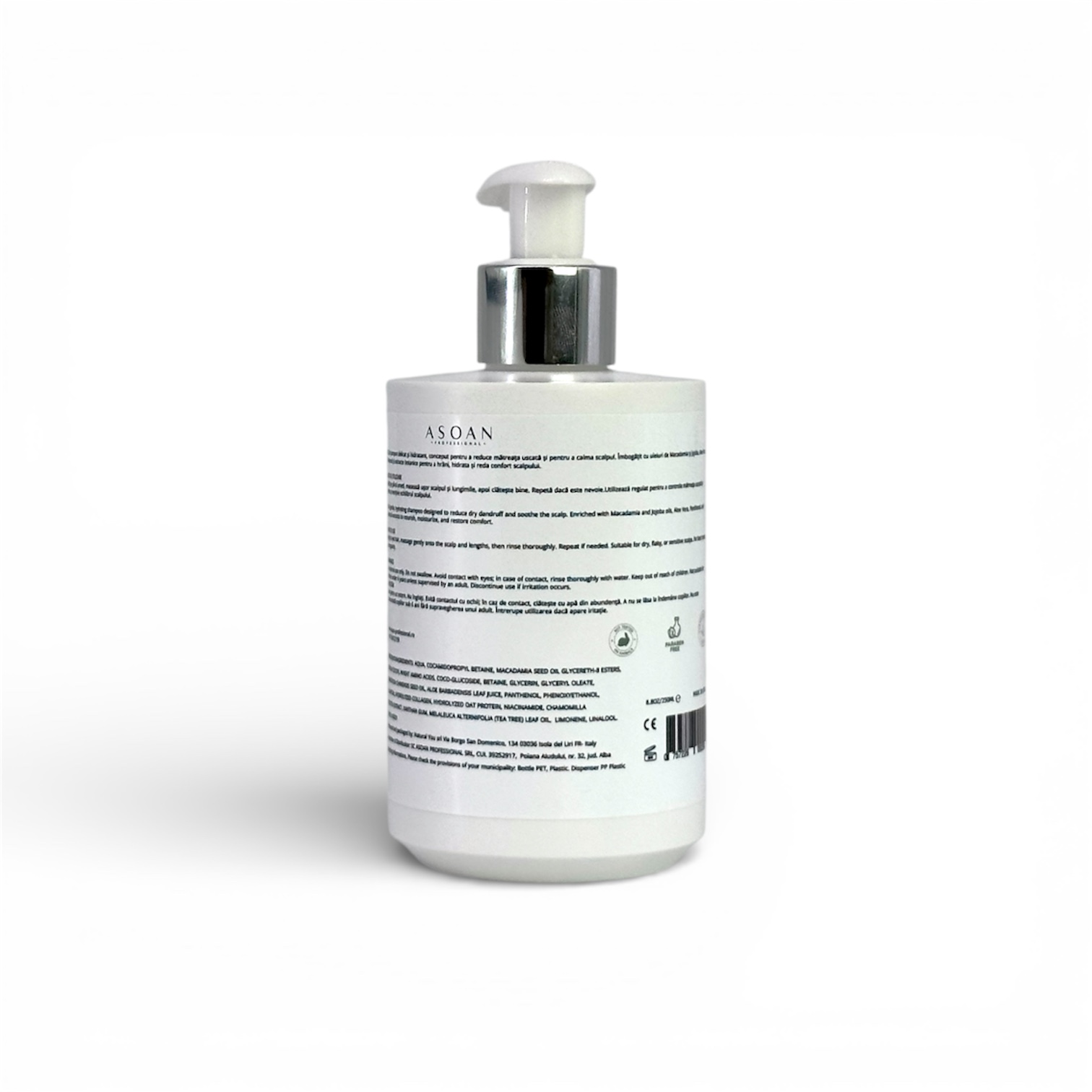 Șampon pentru Mătreață Uscată cu Aloe Vera & Uleiuri Esențiale