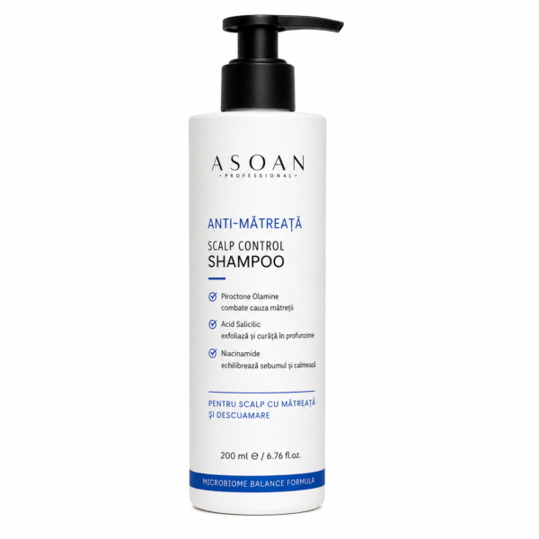 Șampon Anti-Mătreață cu Acid Salicilic, Niacinamide & Piroctone Olamine
