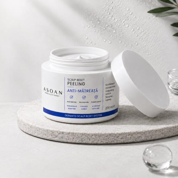 Peeling Dermato-Cosmetic Anti-Mătreață cu Acid Salicilic & Piroctone Olamine – 200 ml