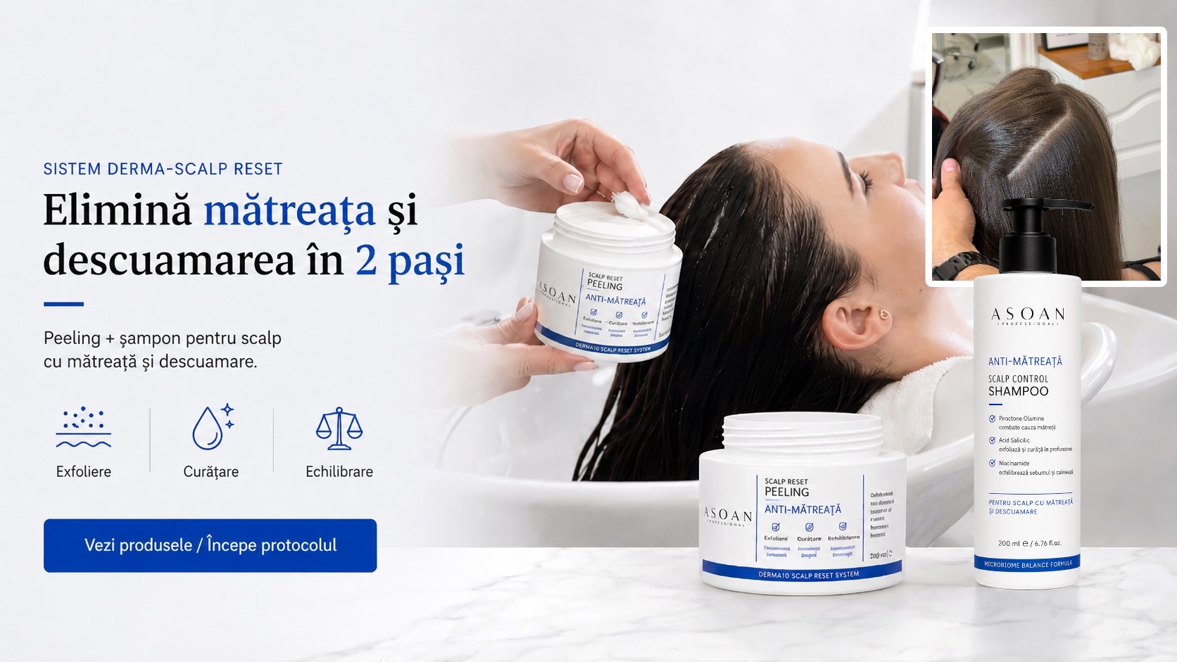 tratament in 2 pasi pentru matreata
